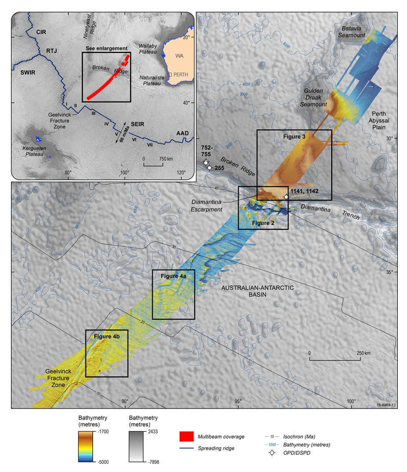 mh370 indian ocean map