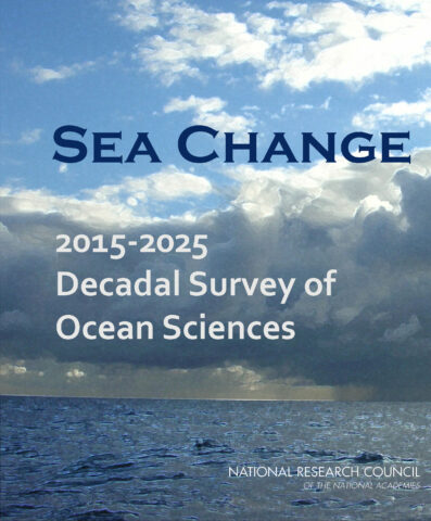 The National Research Council issued this ocean science report on 23 January.