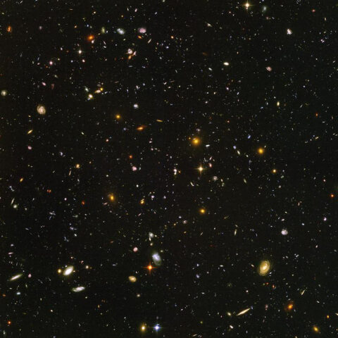 Scientists peer into the “dark ages” of star formation in Hubble’s Ultra Deep Field image. Credit: NASA/ESA/S. Beckwith (STScI)/HUDF Team