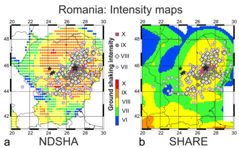 seismic hazard map