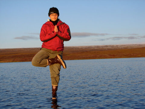Wei-Haas’ doctoral research was focused at Toolik Field Station in Alaska. Courtesy of Maya Wei-Haas.
