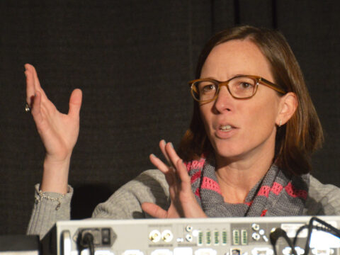 Louise Bedsworth, deputy director, California Governor's Office of Planning and Research, noted that her state's Gov. Jerry Brown emphasized the role of state, provincial, regional, and city governments in addressing climate change. Credit: Randy Showstack