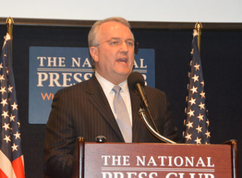 Jack Gerard, president and CEO of the American Petroleum Institute. Credit: Randy Showstack