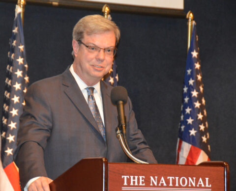 Hal Quinn, president and CEO of the National Mining Association. Credit: Randy Showstack