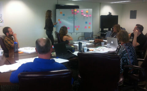 on the design of a climate adaptation plan for a local federal land holding. Photo credit: Carolyn Enquist