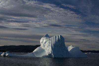 Iceberg near West Greenland in summer 2014.