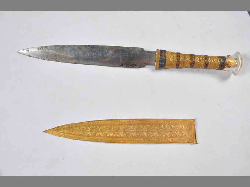 Pharaoh's Iron Dagger Made from a Meteorite, Study Confirms - Eos