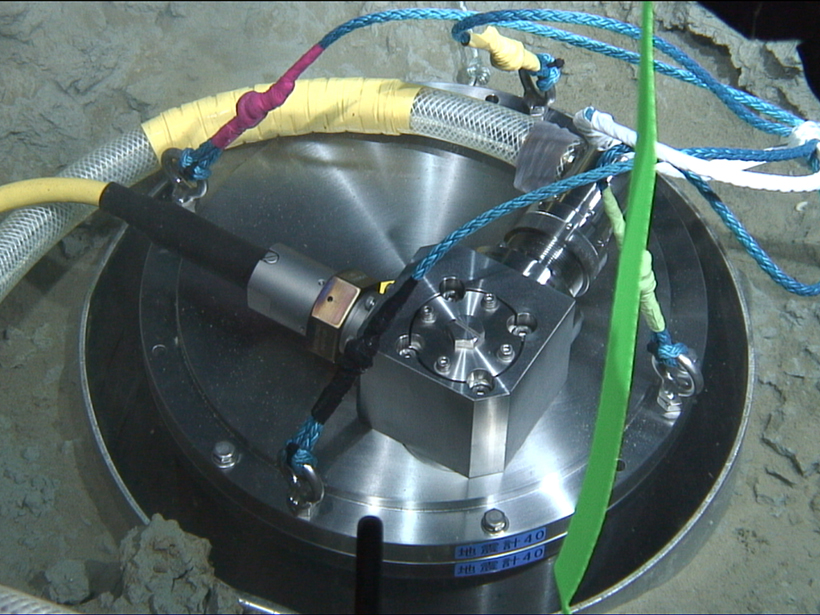 DONET sensors buried in the seafloor off Japan