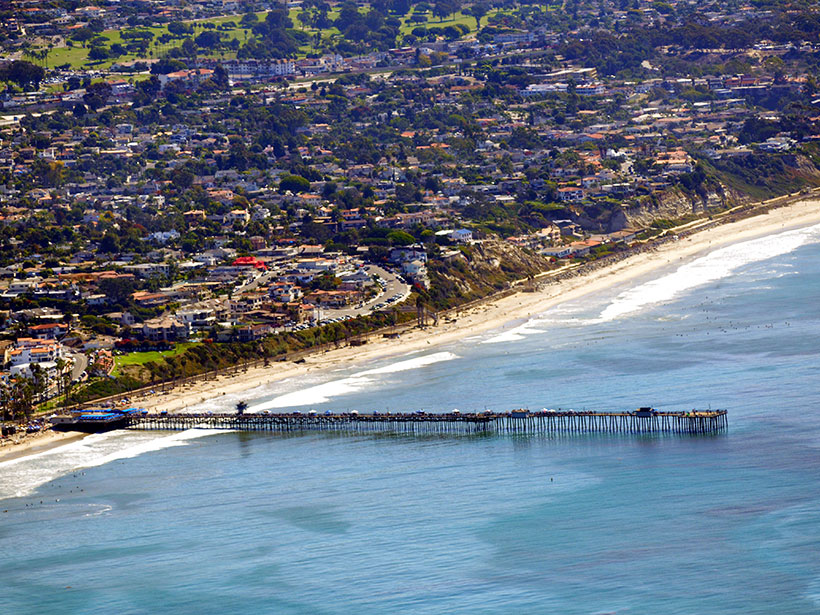 Pier in San Clemente, CA.