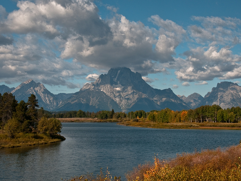 Oxbow Bend in Grand Teton National Park.