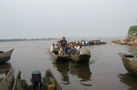 The Congo at Kisangani. Credit: Dr. Raphael M. Tshimanga, Department of Natural Resources Management and CB-HYDRONET, University of Kinshasa