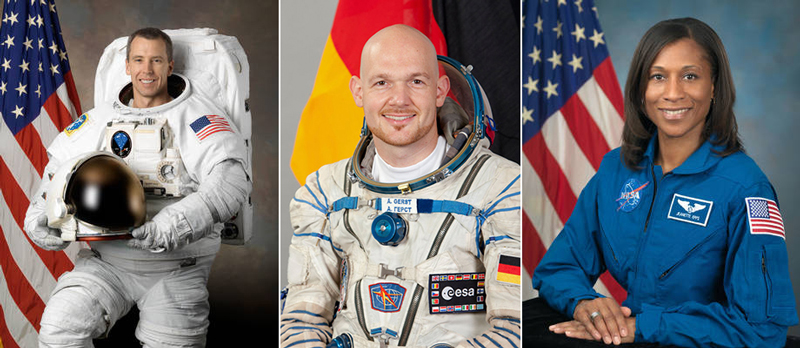 New space station astronauts