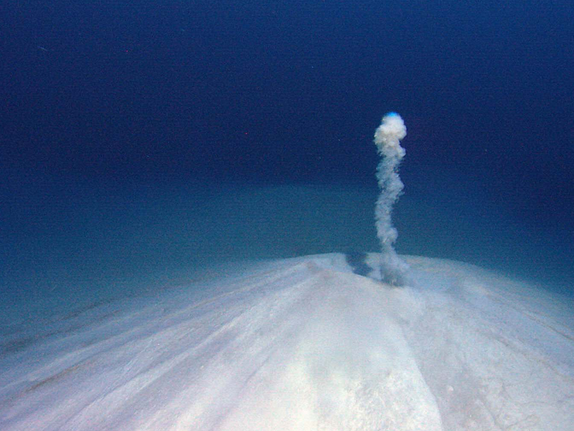 Researchers trace boron in fluids released by subducting slabs to assess how tectonic plates and ocean waters interact at subduction zones.