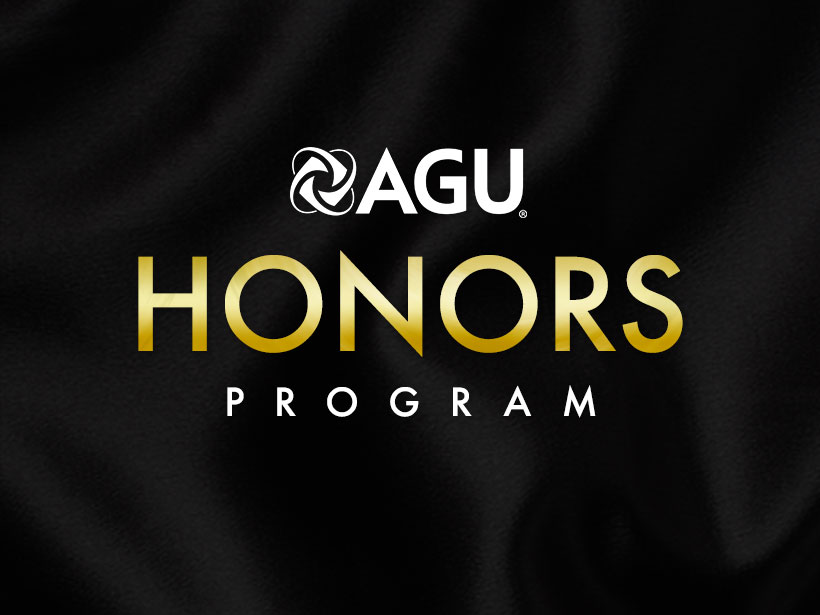AGU honors program logo