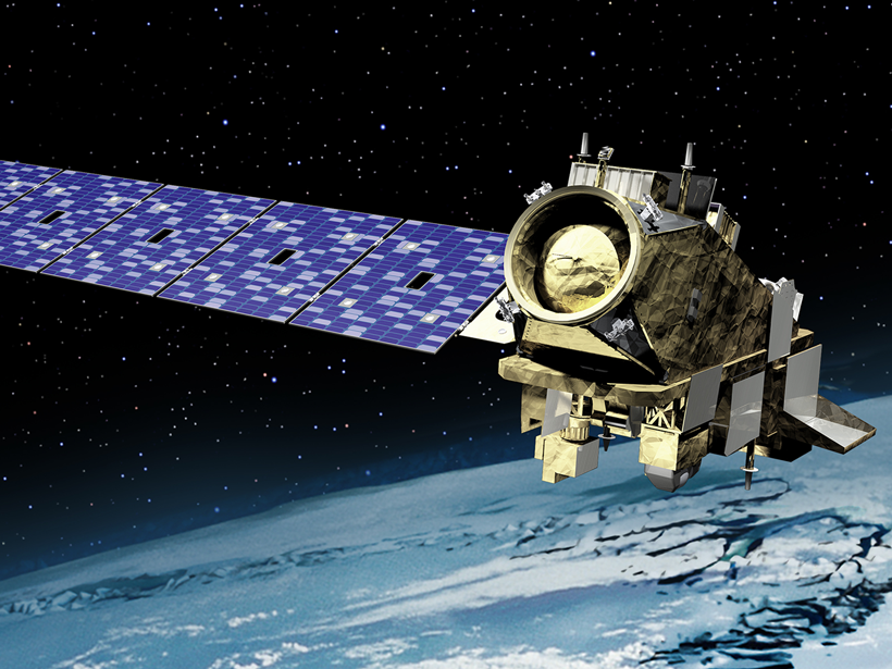 Artist’s rendering of NOAA’s Joint Polar Satellite System 2 (JPSS-2), scheduled to launch in 2021.