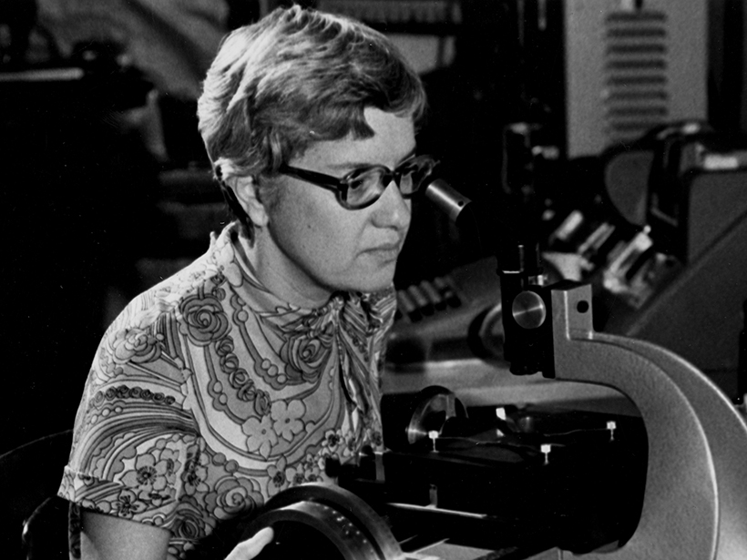 Vera Rubin at the Carnegie Institution for Science.