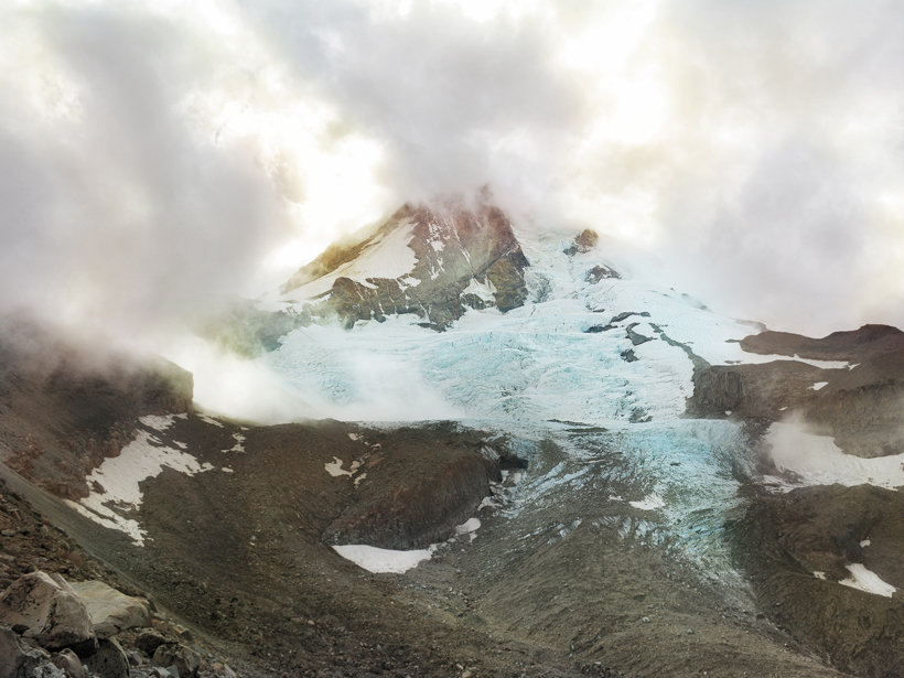 Eliot Glacier on Oregon’s Mount Hood.