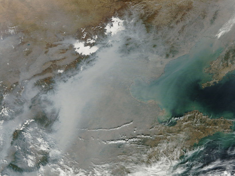 Aerosol concentrations in different regions of eastern China are impacted differently by El Niña.