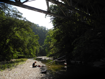 Researchers test streams and rivers across the United States to understand their role in the carbon cycle.