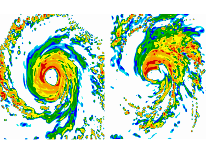 Researchers untangle how changes in wind direction influence tropical storms