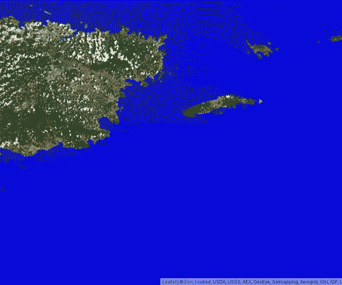 Hurricane Georges makes landfall.