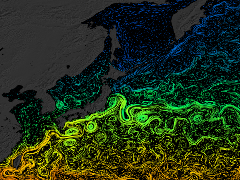 Researchers analyze seafloor sediment cores to understand past behavior of the Black Current