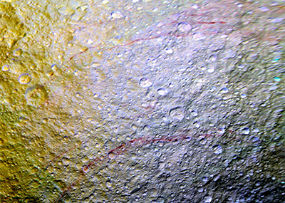 Saturn’s rings in great detail