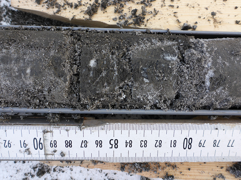Researchers look at submarine permafrost cores to track microbial growth