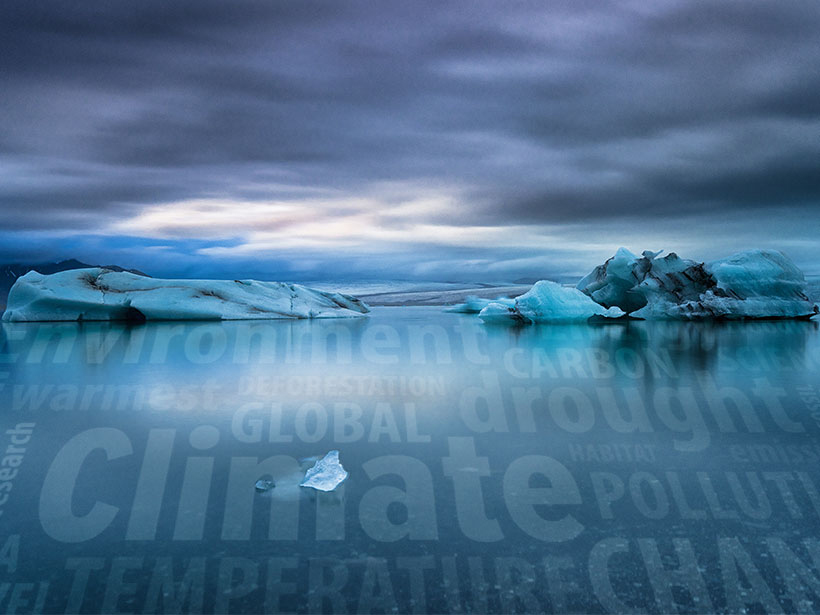 Sea ice dwindles amid climate change and a rise in misleading climate science coverage by skeptical, conservative news sites.