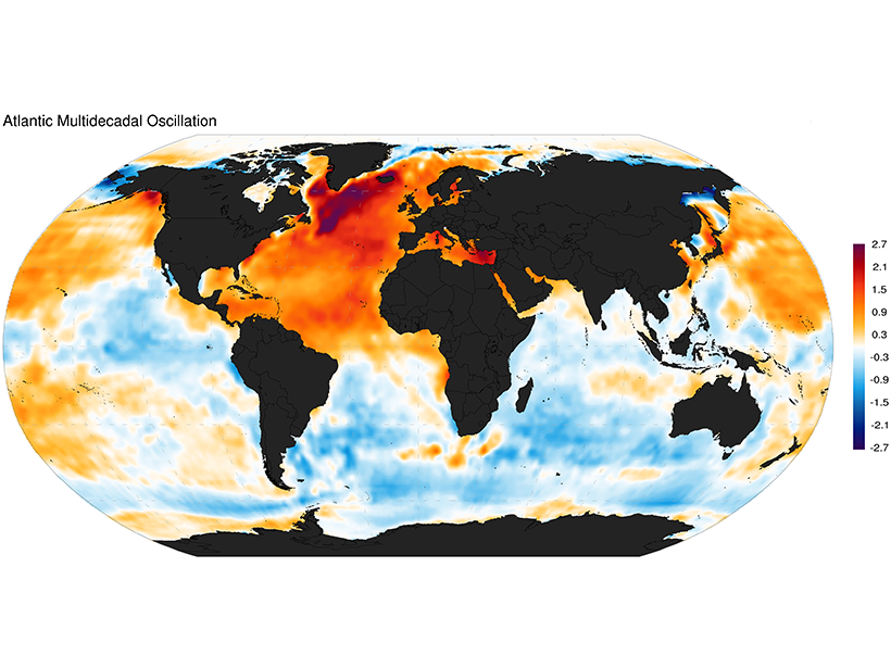Ocean Dynamics May Drive North Atlantic Temperature Anomalies Eos
