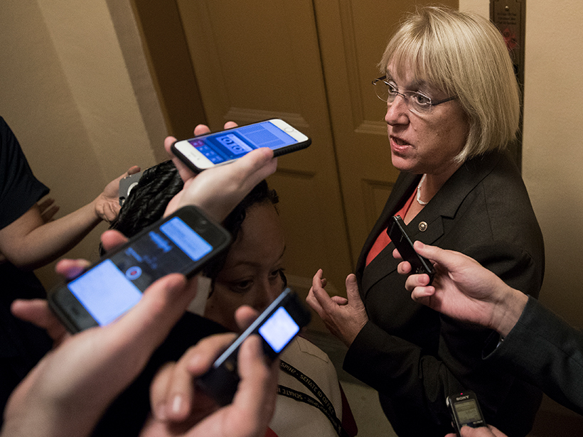 Sen. Patty Murray urges her colleagues to oppose Rep. Jim Bridenstine’s nomination to be the next NASA administrator.