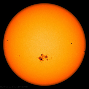 Sunspots.