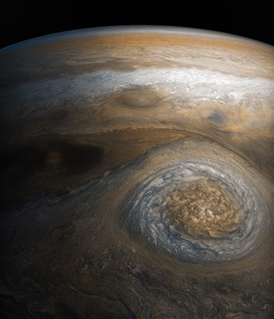 World Space Week: Juno view of Jupiter storm