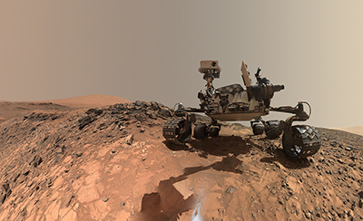 World Space Week: Curiosity rover selfie