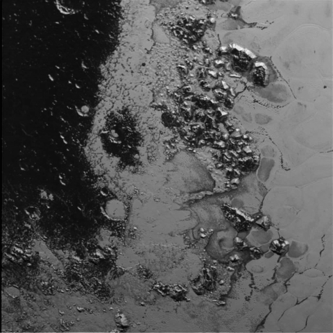 World Space Week: Tenzing Montes on Pluto