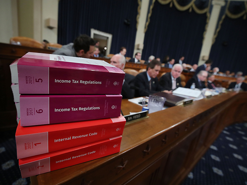 House Ways and Means Committee discussing Tax Cuts and Jobs Act