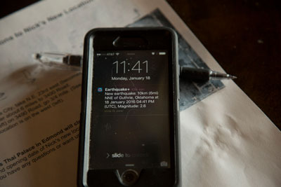 Wireless Emergency Alert text message