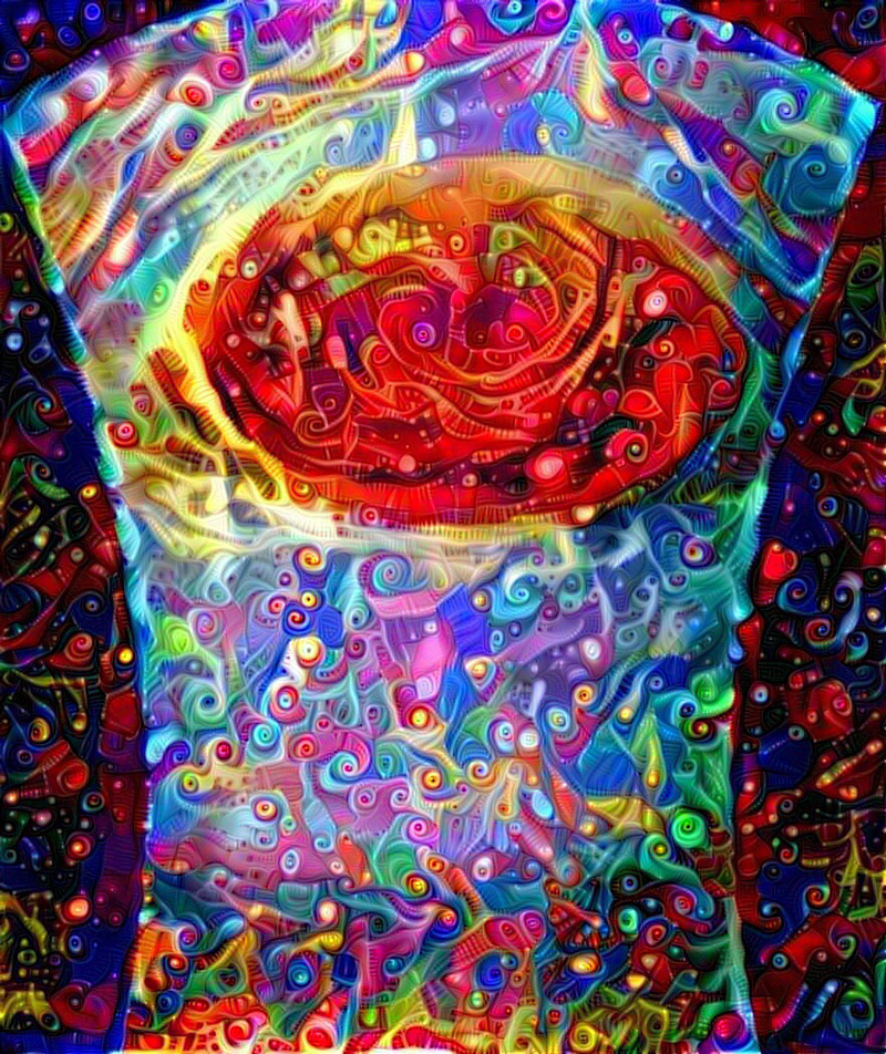 A study in fractals, re-meshed from JunoCam’s view of Jupiter’s great red spot.