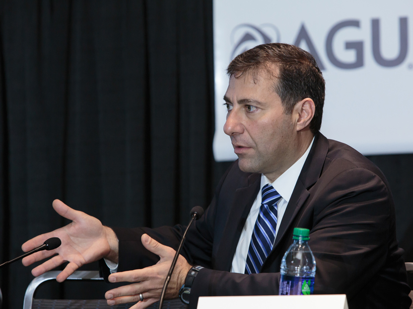 Vaughan Turekian gave a 14 December keynote address AGU’s 2017 Fall Meeting in New Orleans, La.