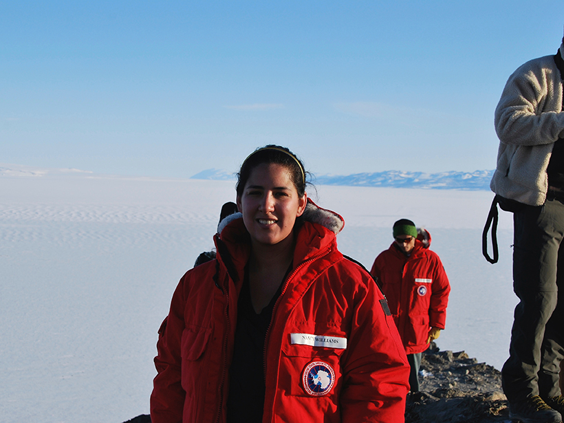 Nancy Williams at McMurdo Base