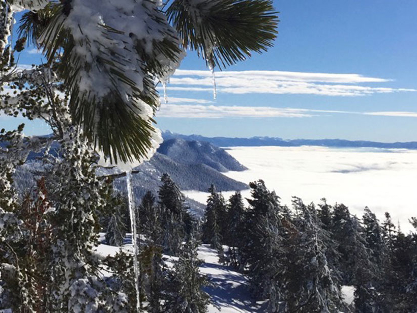 New modeling analyzes how snow affects the intensity of mountain precipitation in a changing climate