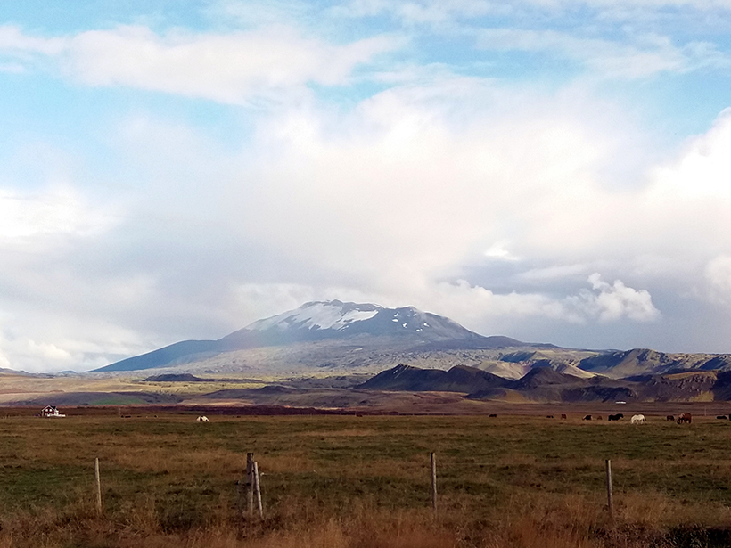 Hekla volcano, Iceland