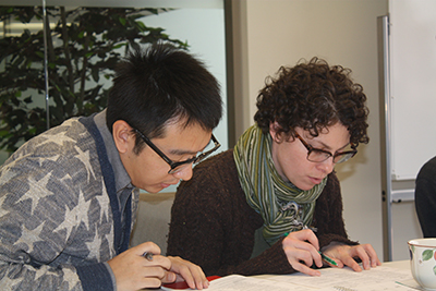 EMPOWER NRT students at work in the program’s foundational seminar.