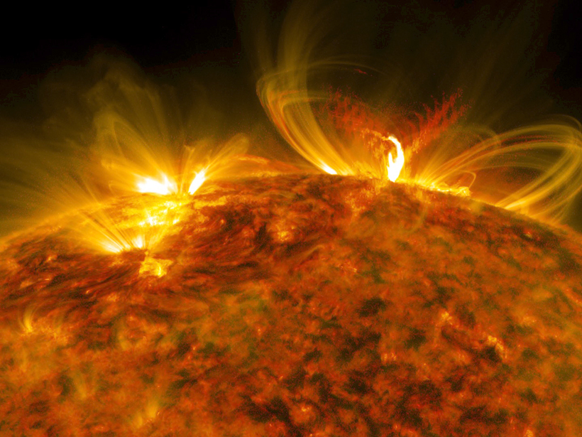 Solar Flare Caused Increased Oxygen Loss from Mars's Atmosphere - Eos