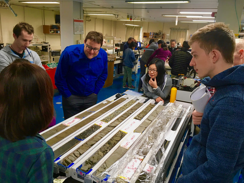 Ocean drilling cores offer insight into subduction zone behavior and how it might generate earthquakes and tsunamis