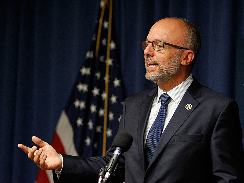 Rep. Ted Deutch (D-Fla.) speaks at the National Press Club about getting big money out of politics.