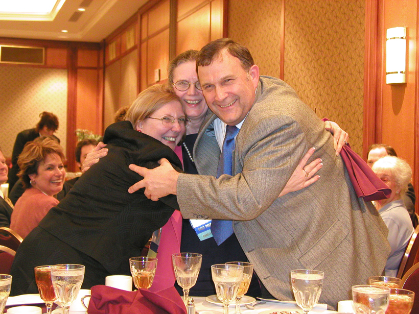 Fred and colleagues at the 2003 Society for Scholarly Publishing meeting