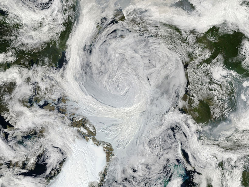 Arctic cyclone