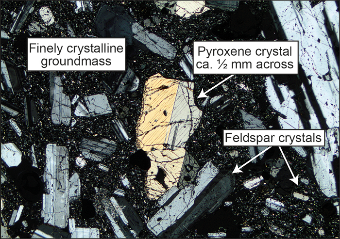 Lavas from Agung on Bali contain numerous crystals