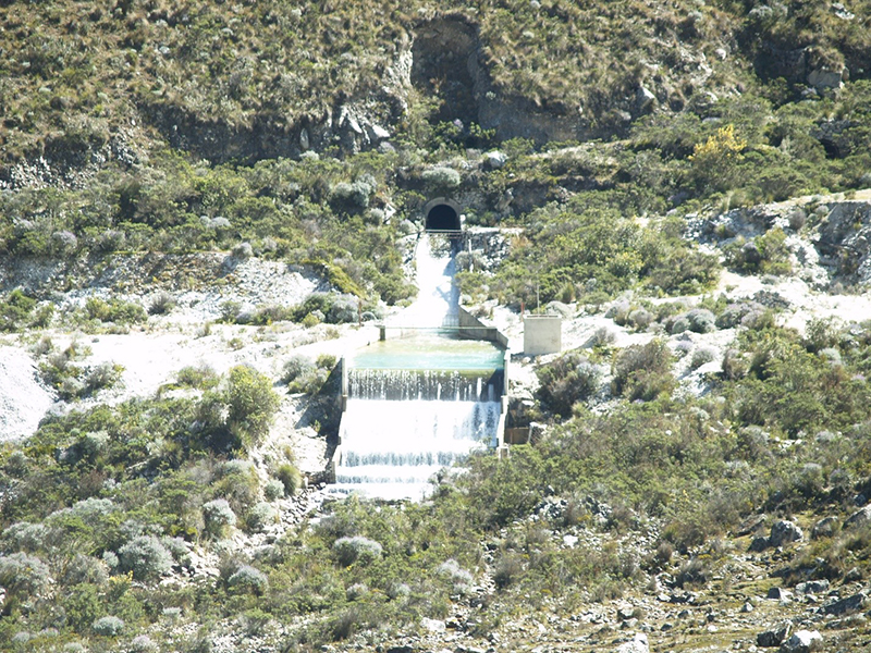 GLOF mitigation Lake Parón Andes Peru